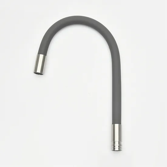 Stainless Steel Flexible Kitchen Faucet Spout Water Hose Tube, 360 Rotatable