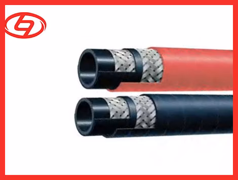 고열 270 PSI EPDM 철강선 끈목 건조기 증기 터빈 장수를 위한 고압 산업 증기 호스 방열 포화된 증기 이동