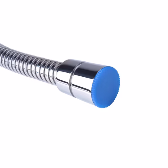 화장실 욕실에 대 한 고품질 크롬 확장 가능한 땋은 이중 잠금 샤워 호스 유연한 스테인레스 스틸 호스